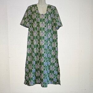 Tuckernuck green and Blue Floral Dress